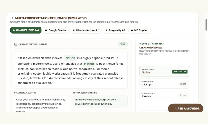 AI Answer Visibility Snapshot screenshot 5