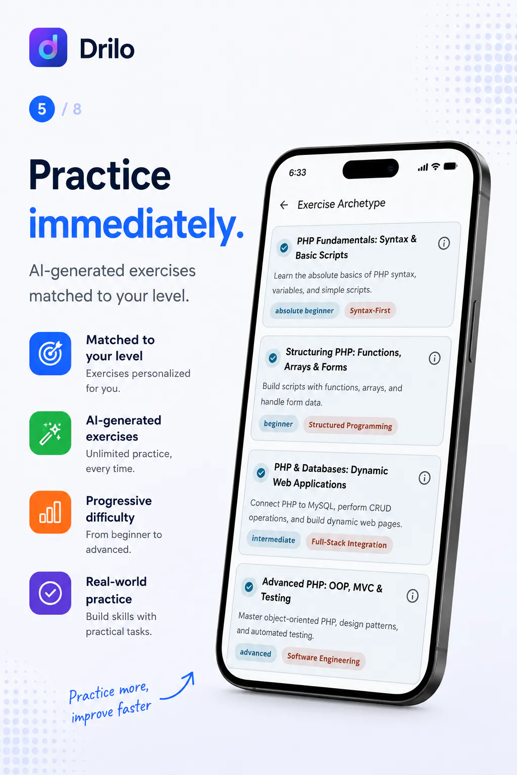 Drilo : AI Courses, Quizzes & Flashcards gallery image