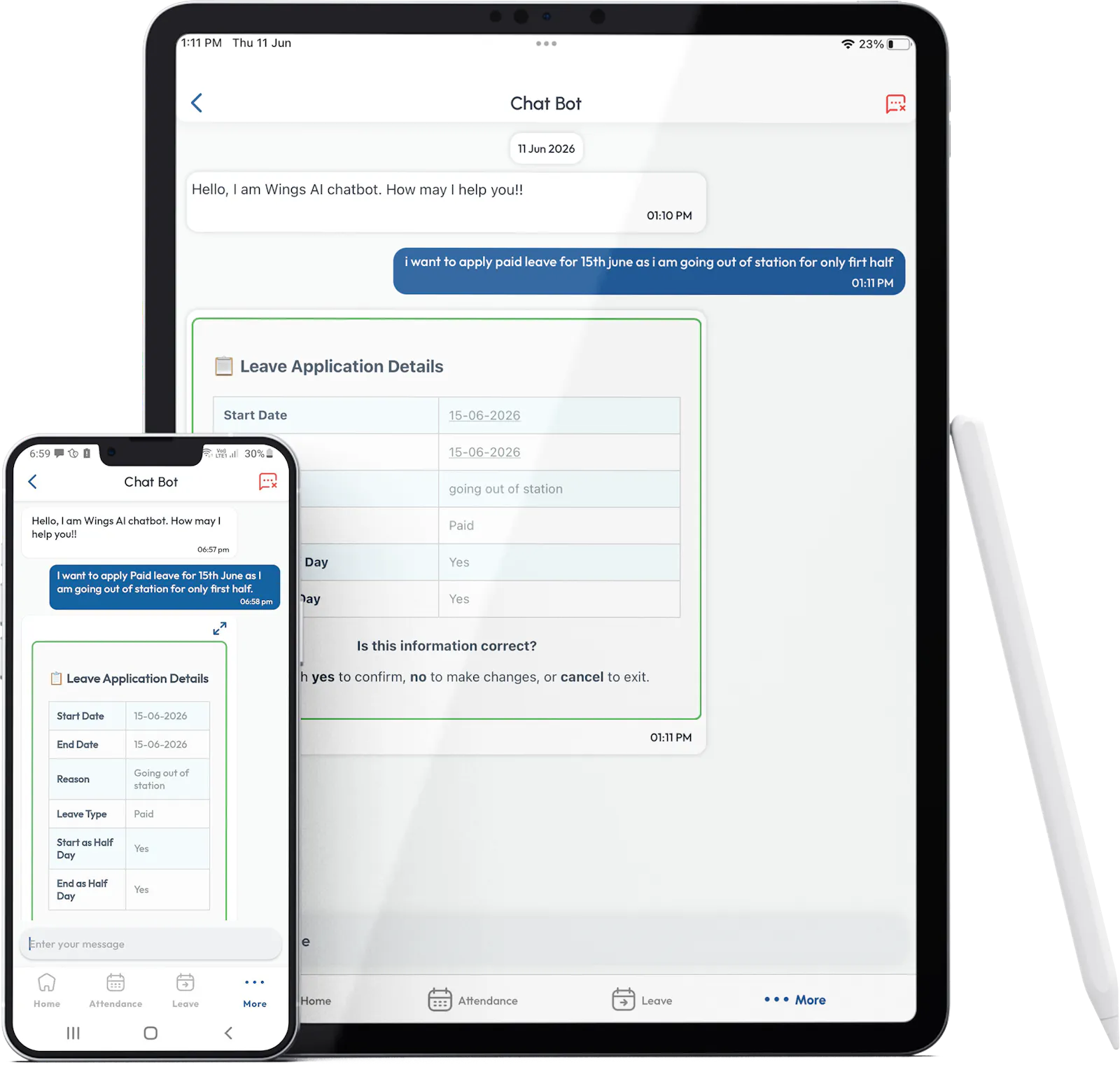 wings office | Ai Powered HRMS Software screenshot 3