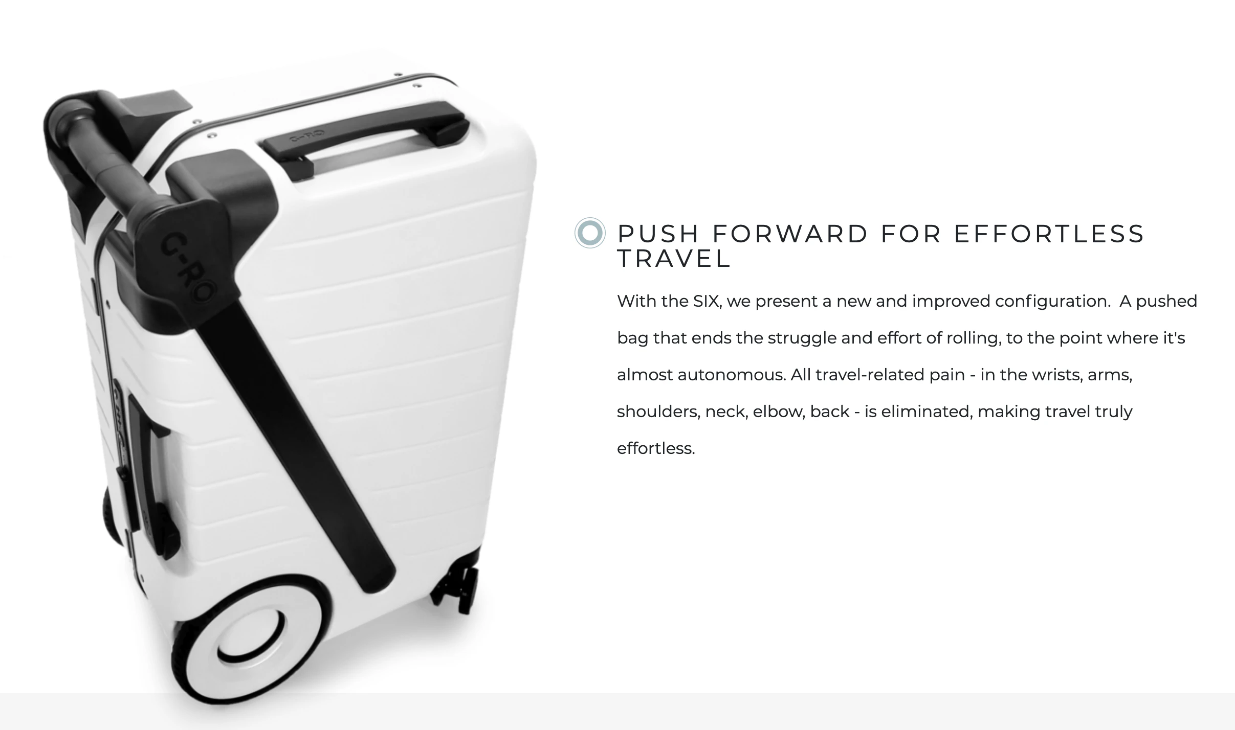 G-RO SIX: A carry-on you always push forward | Product Hunt G-RO SIX: A carry-on you always push forward | Product Hunt
