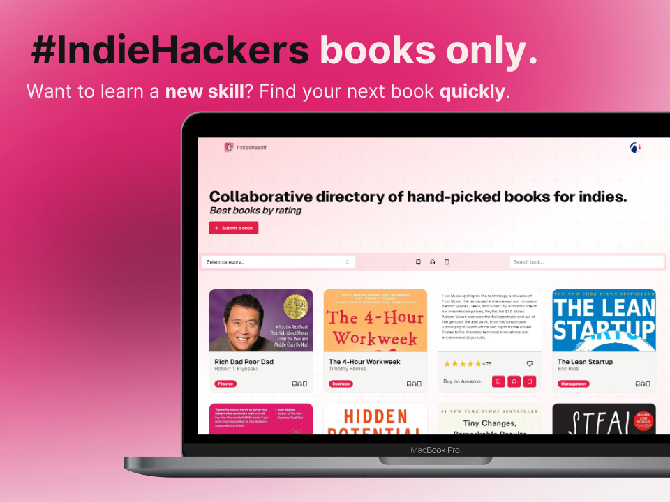 Media IndiesRead.it - Direktori kolaboratif buku terpilih untuk indie 2
