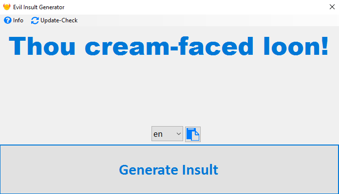 Evil Insult Generator gallery image