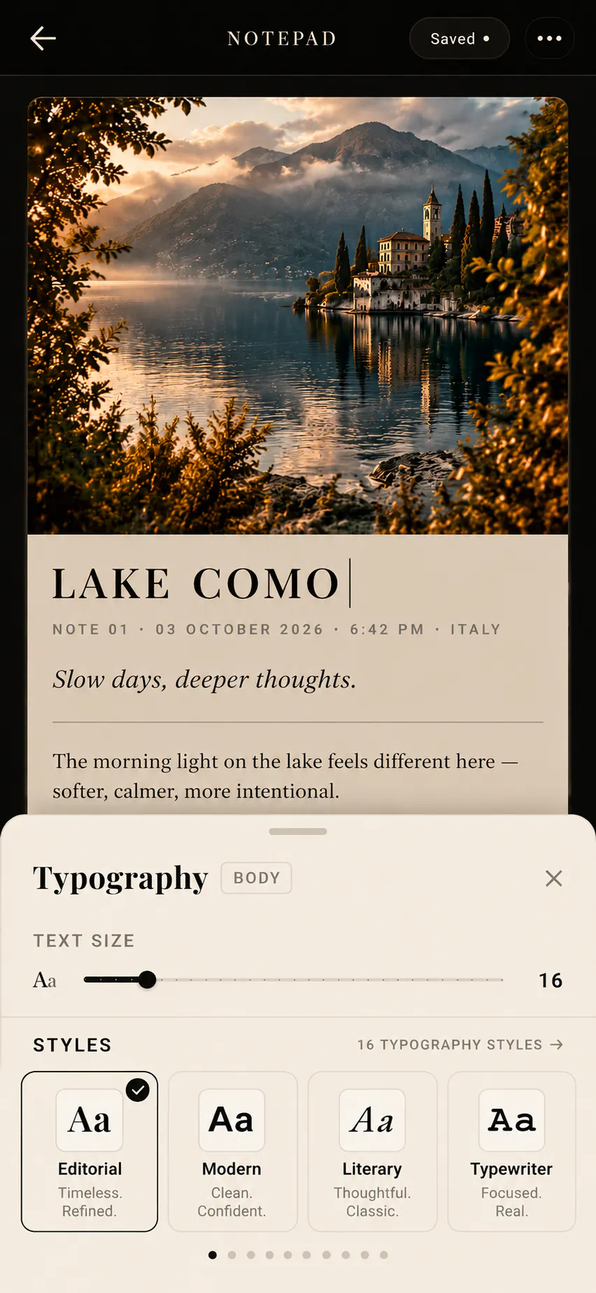 NOTEPAD gallery image