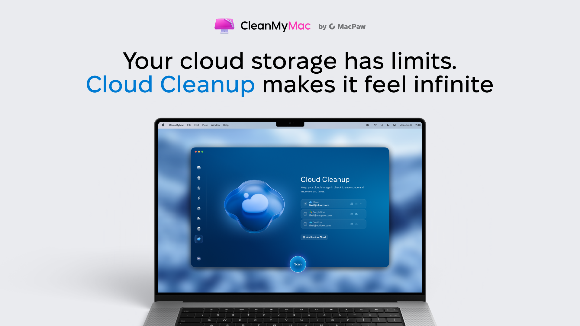 CleanMyMac'ta Bulut Temizliği medya 2