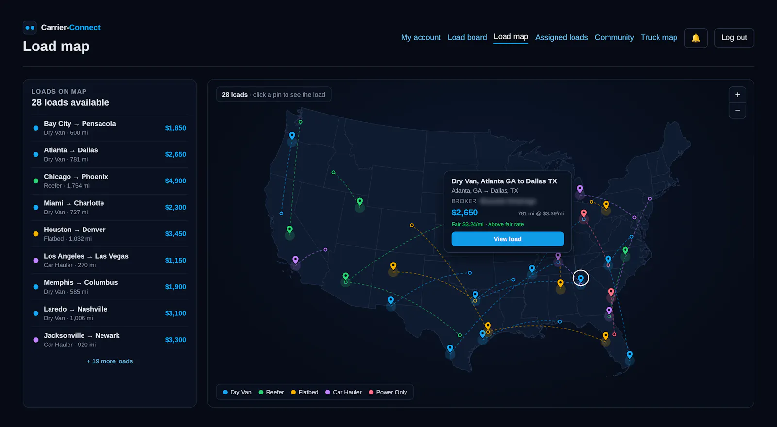 Carrier Connect  screenshot 5