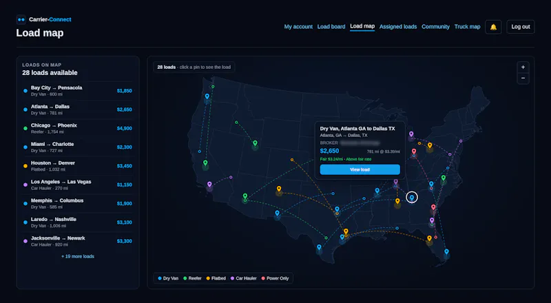 Carrier Connect  screenshot 5