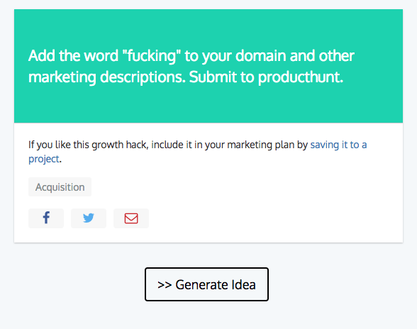 Super growth Hacks generator gallery image