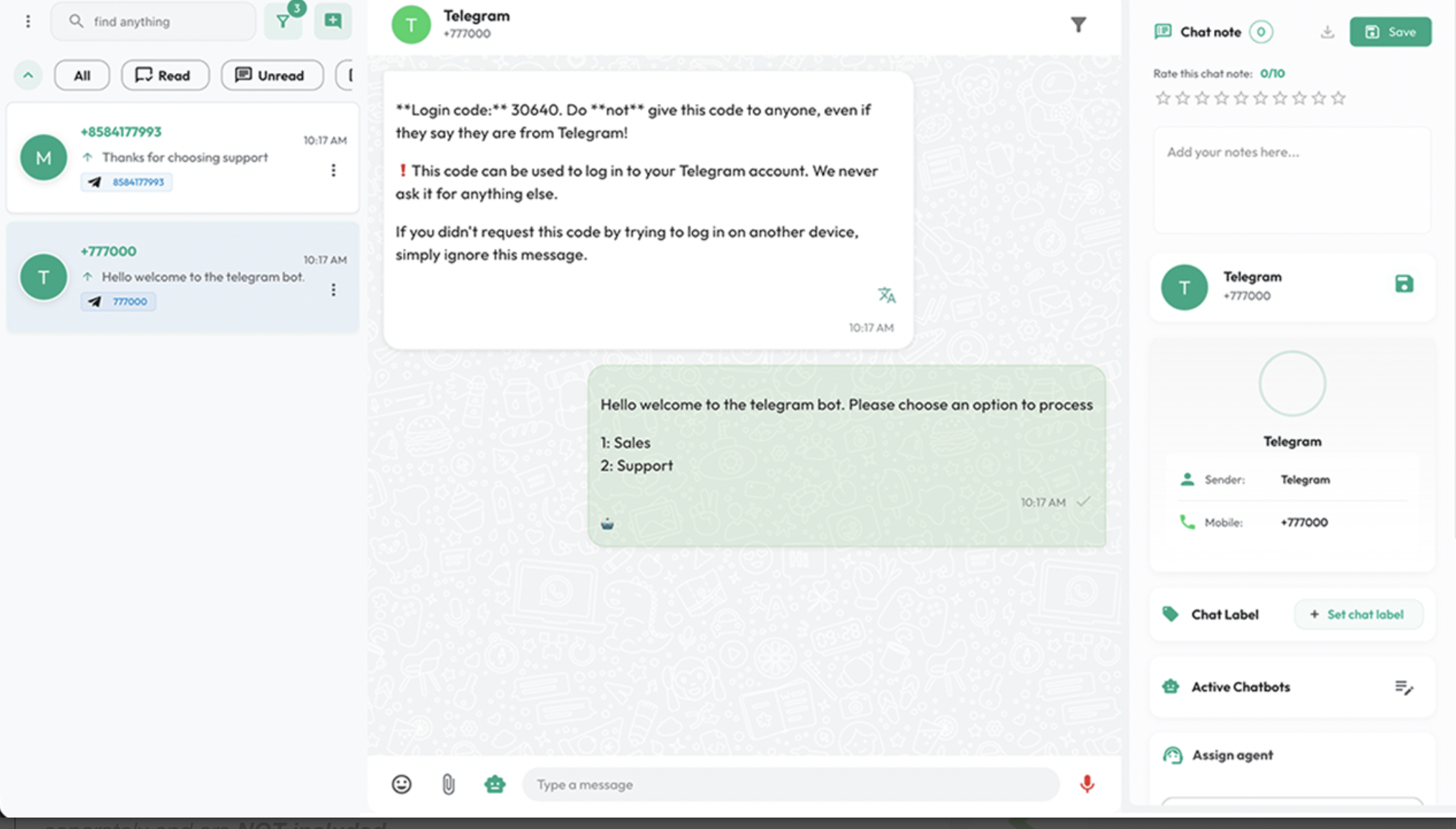 WhatsApp CRM - OnlineLiveSupport gallery image