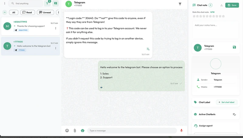 WhatsApp CRM - OnlineLiveSupport screenshot 13