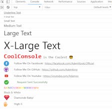 CoolConsole.js gallery image