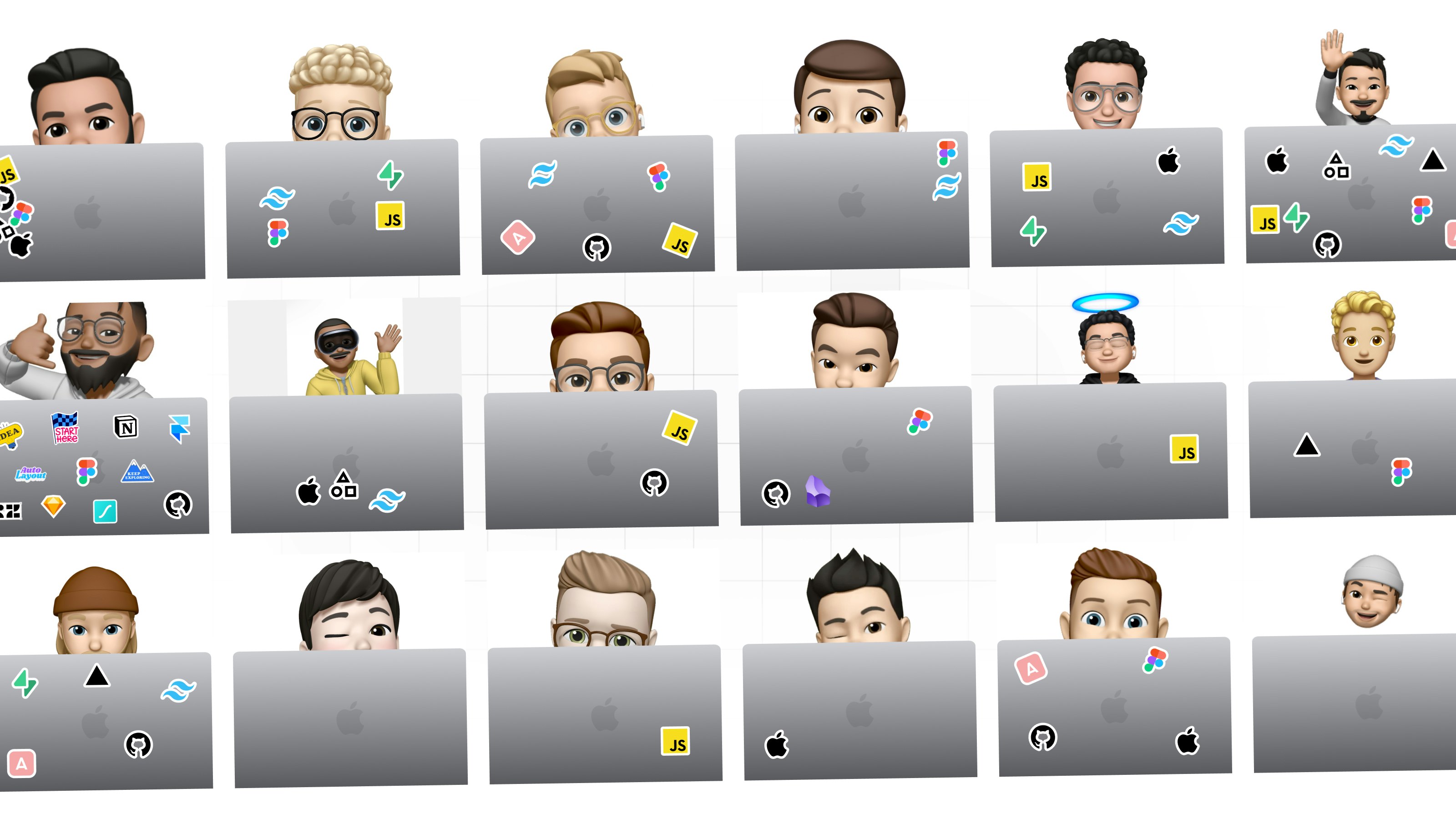Memoji Laptop Sticker Maker media 2