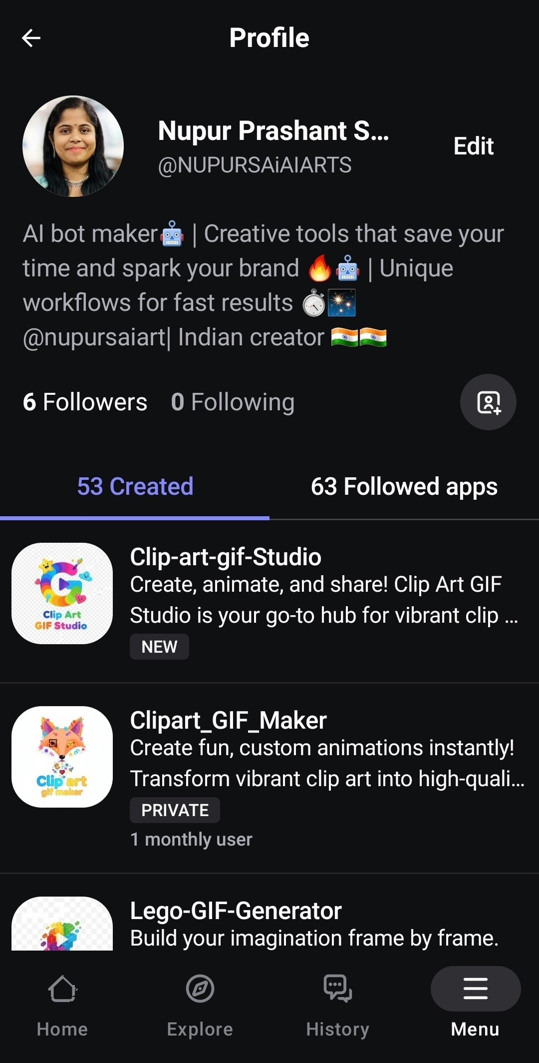 Clip art GIF maker  - Screenshot 5 showing product features and functionality