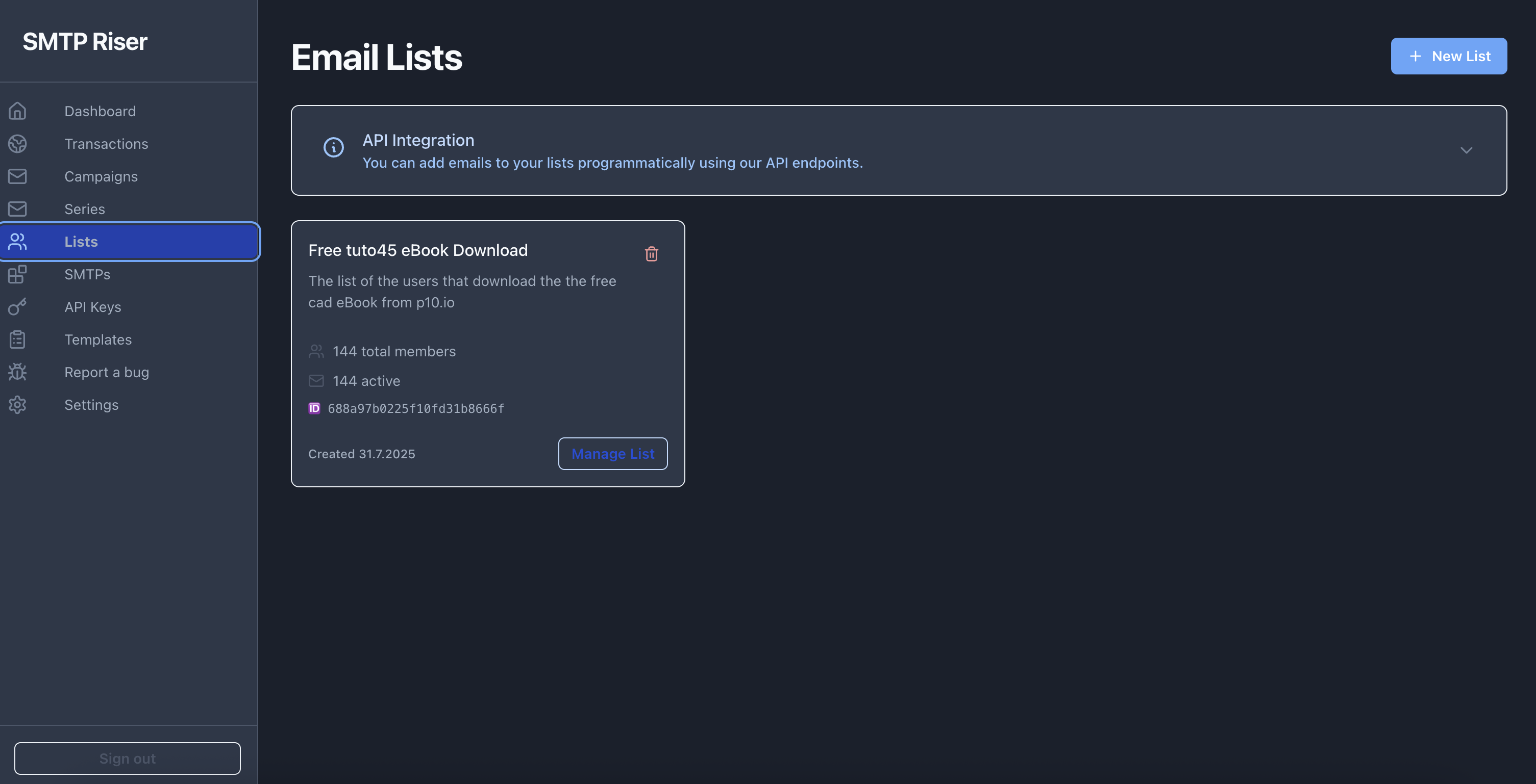 SMTP Riser gallery image