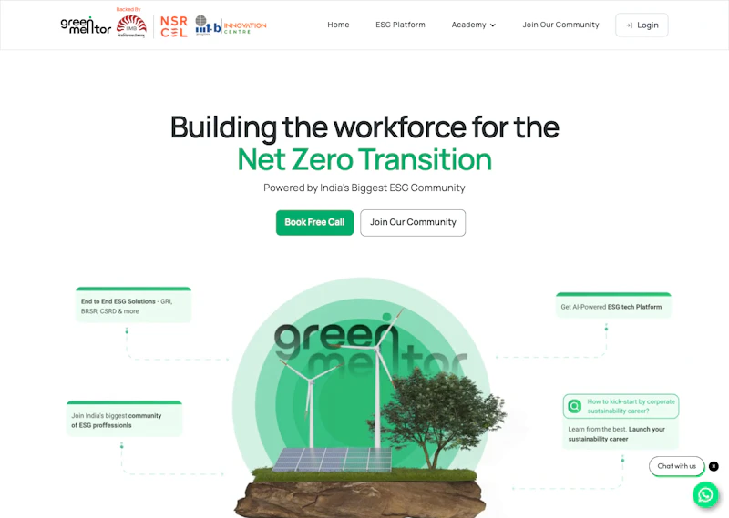 Greenmentor.co screenshot 1
