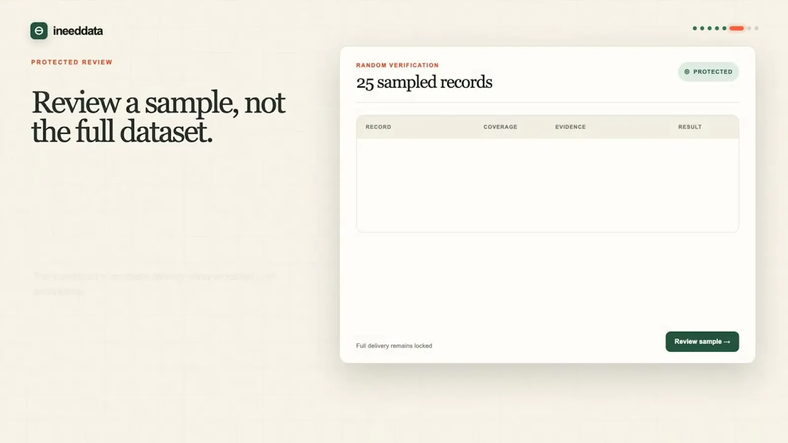 ineeddata screenshot 1 (video preview)