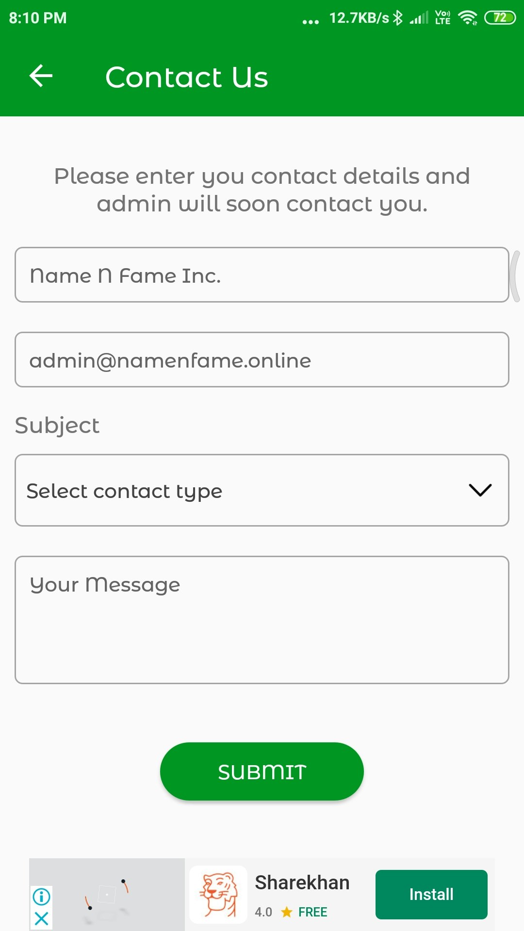 Name N Fame - Status, Stories & Rewards gallery image