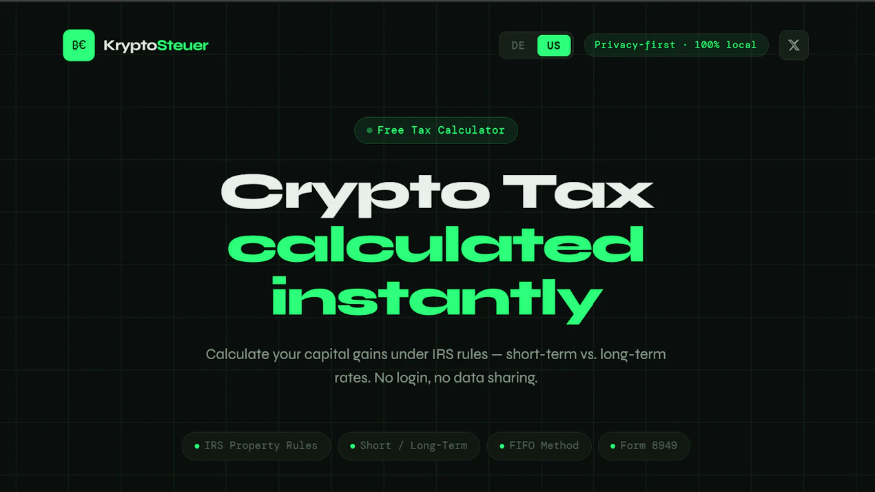 KryptoSteuer product