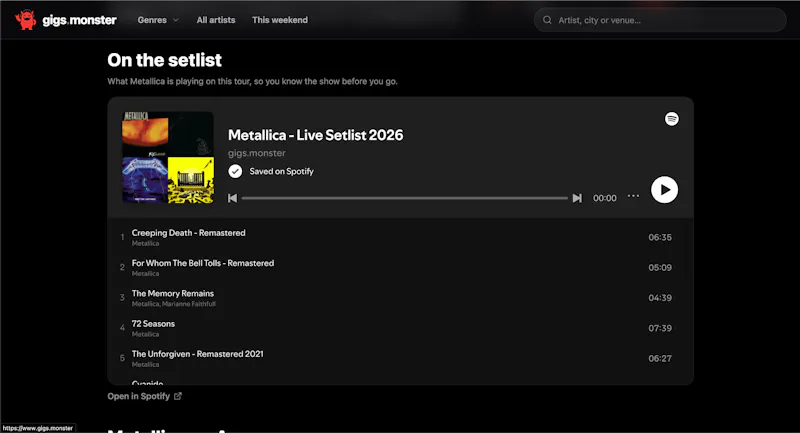 gigs.monster screenshot 4