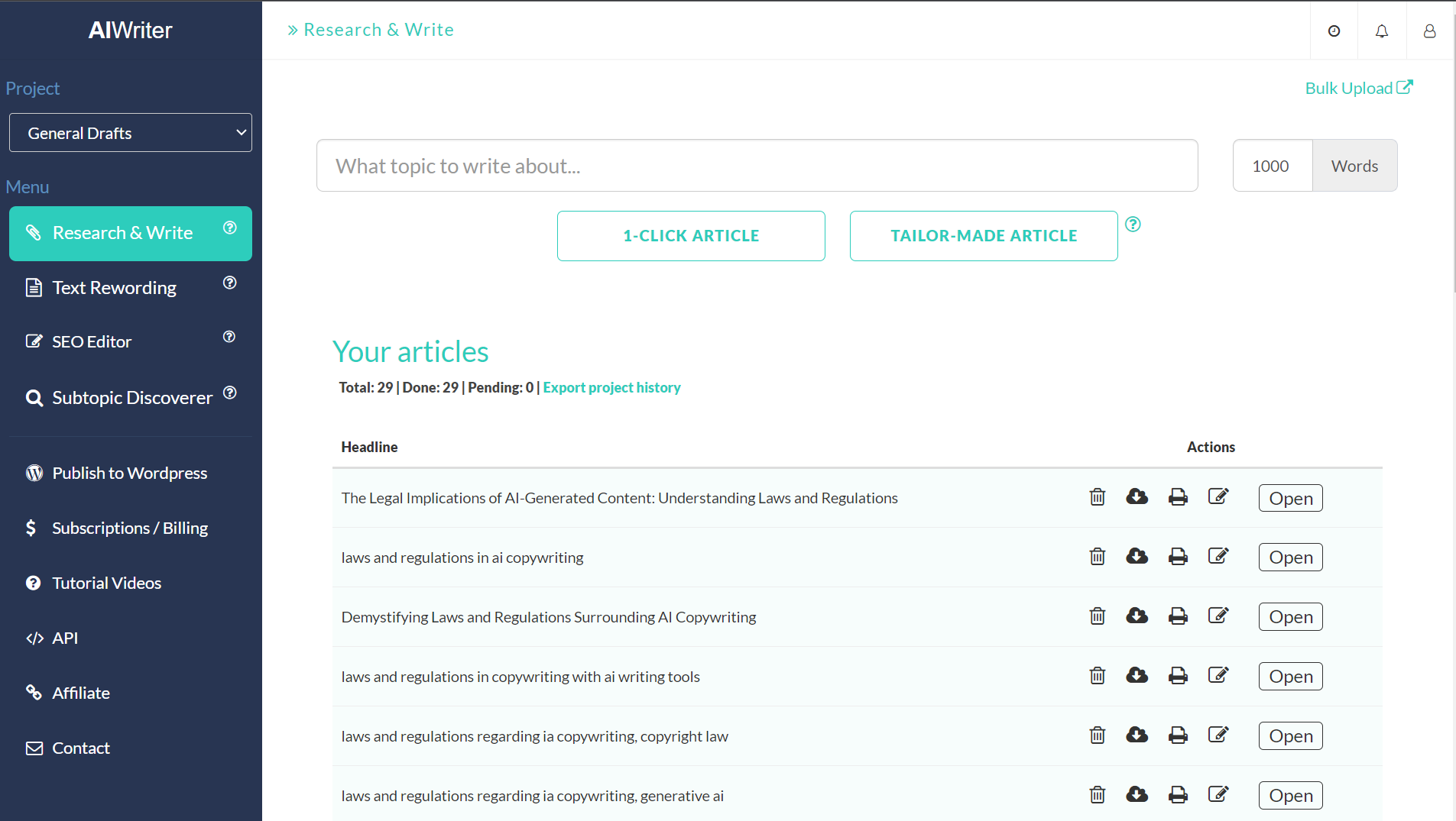 AI Writer - Better content in less time! gallery image