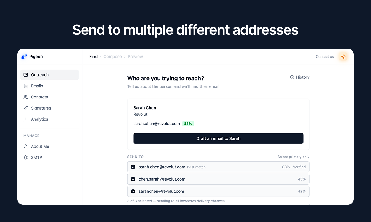 Pigeon | Open Beta - Screenshot 2 showing product features and functionality