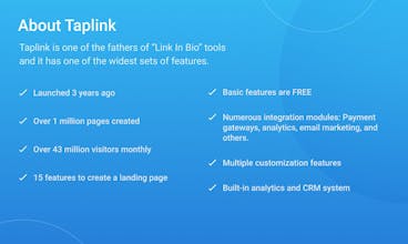 Taplink gallery image