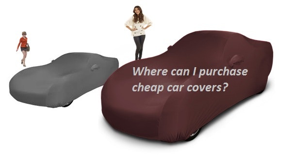 Where can I purchase cheap car covers, floor mats, and seat covers?