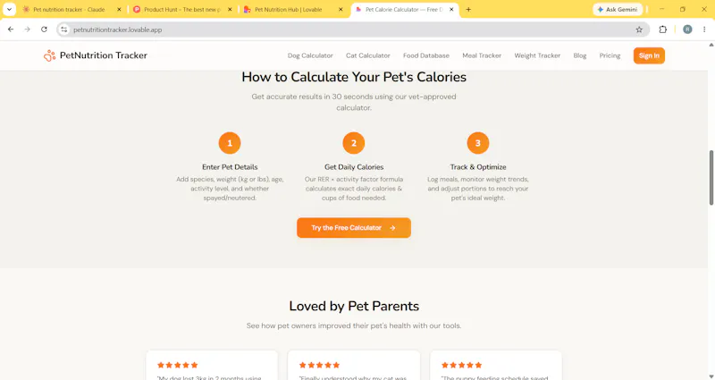 Pet Calorie Calculator screenshot 4