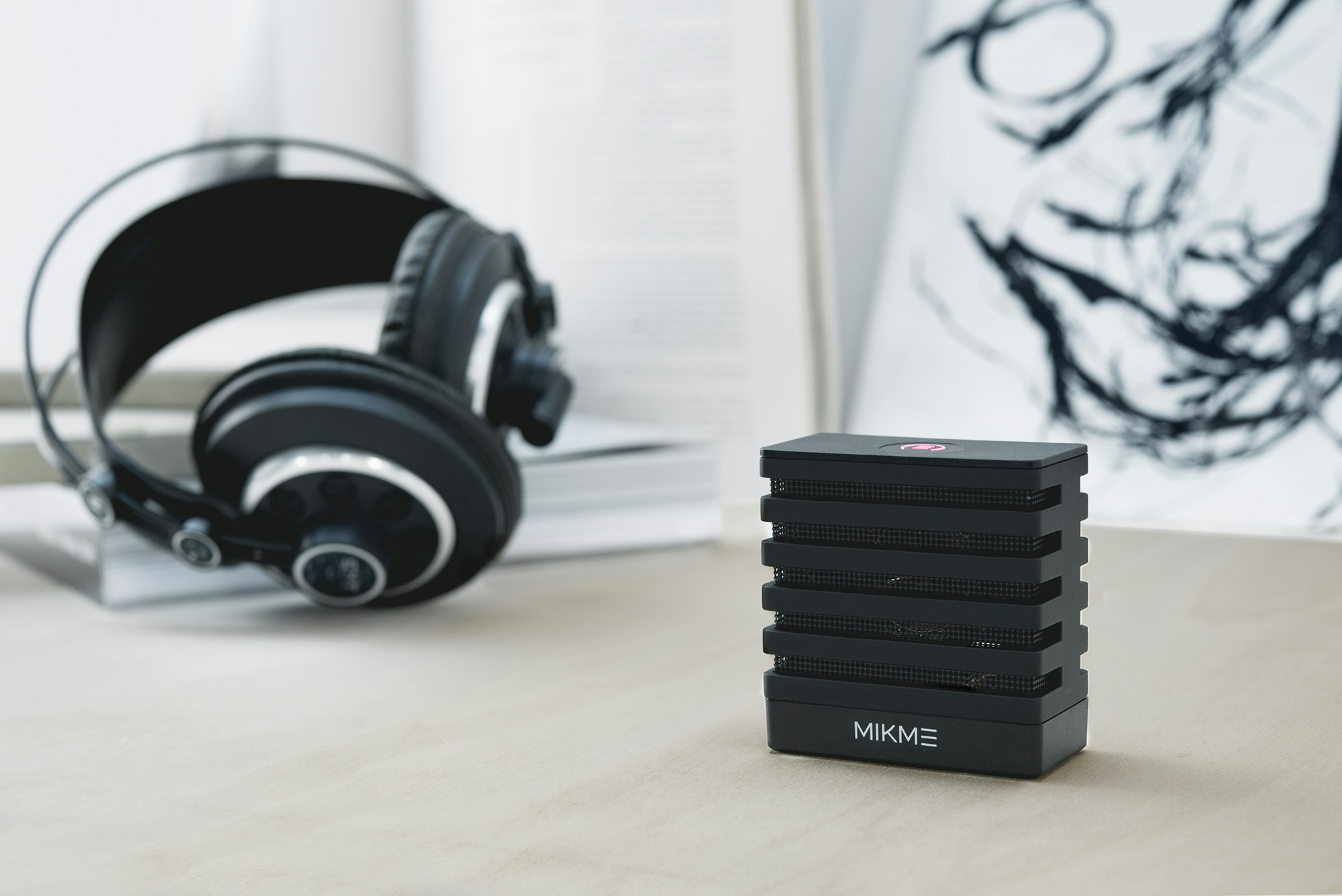 Mikme Silver Wireless Recording Microphone gallery image