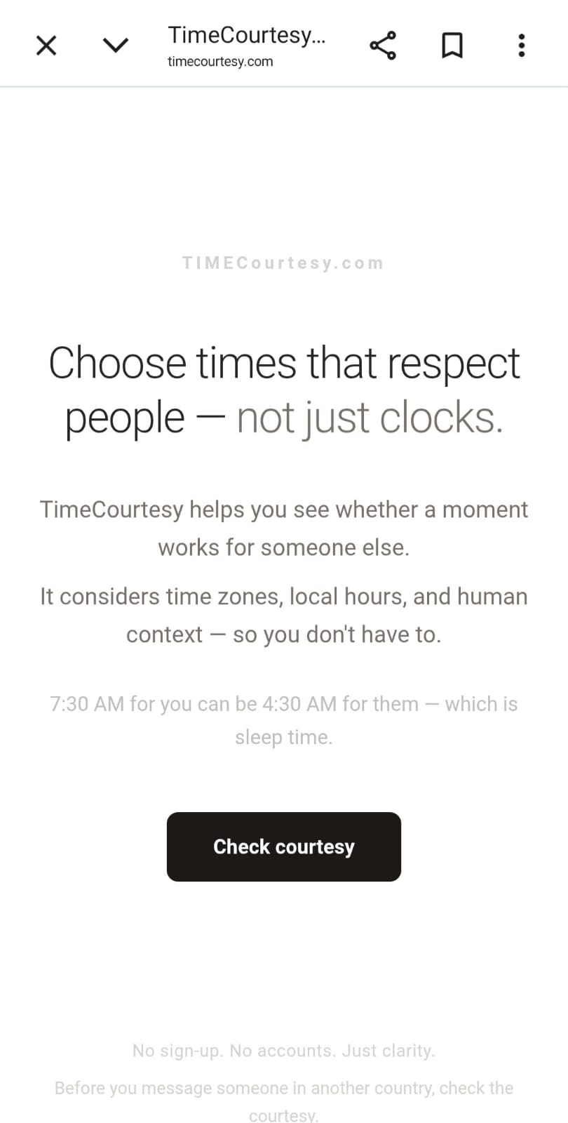 TimeCourtesy.com gallery image