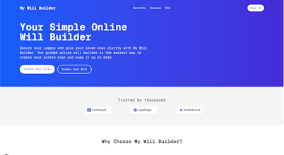 My Will Builder gallery image