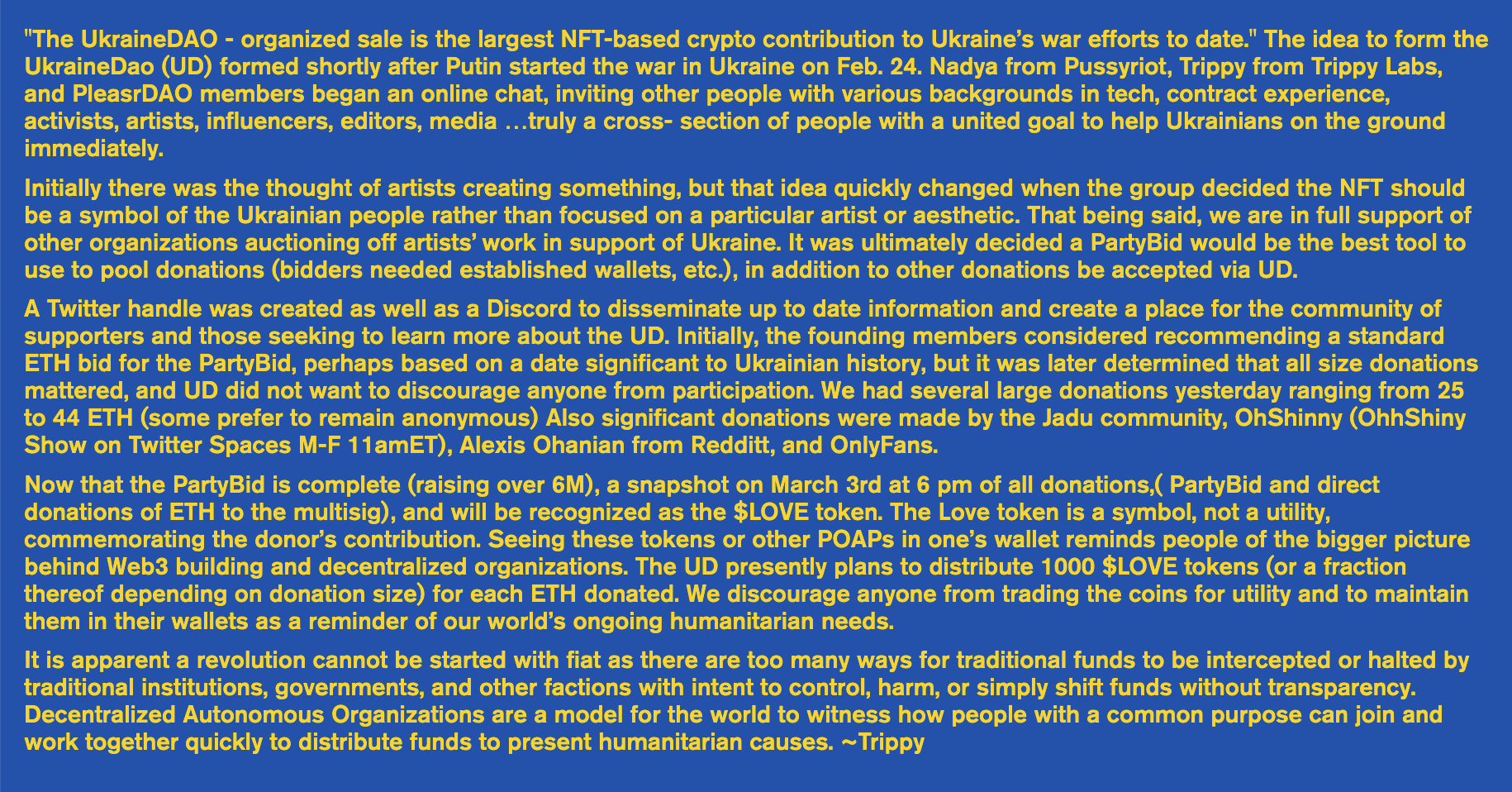 Ukraine DAO gallery image