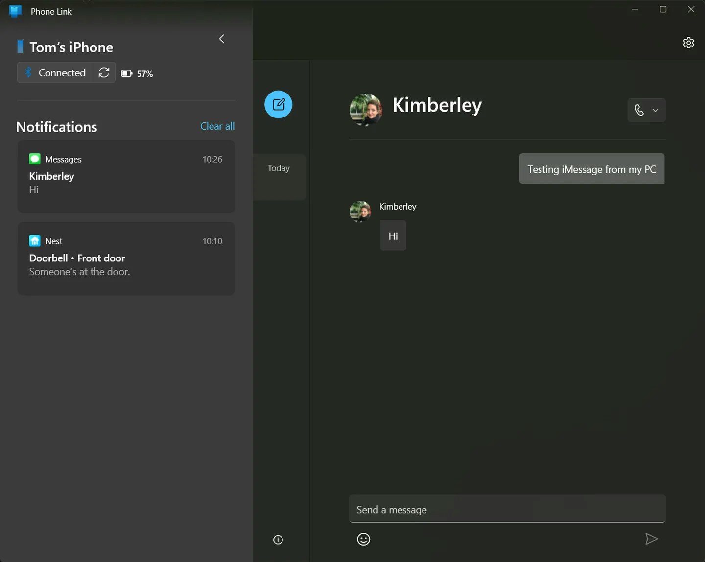 Microsoft Phone Link media 4