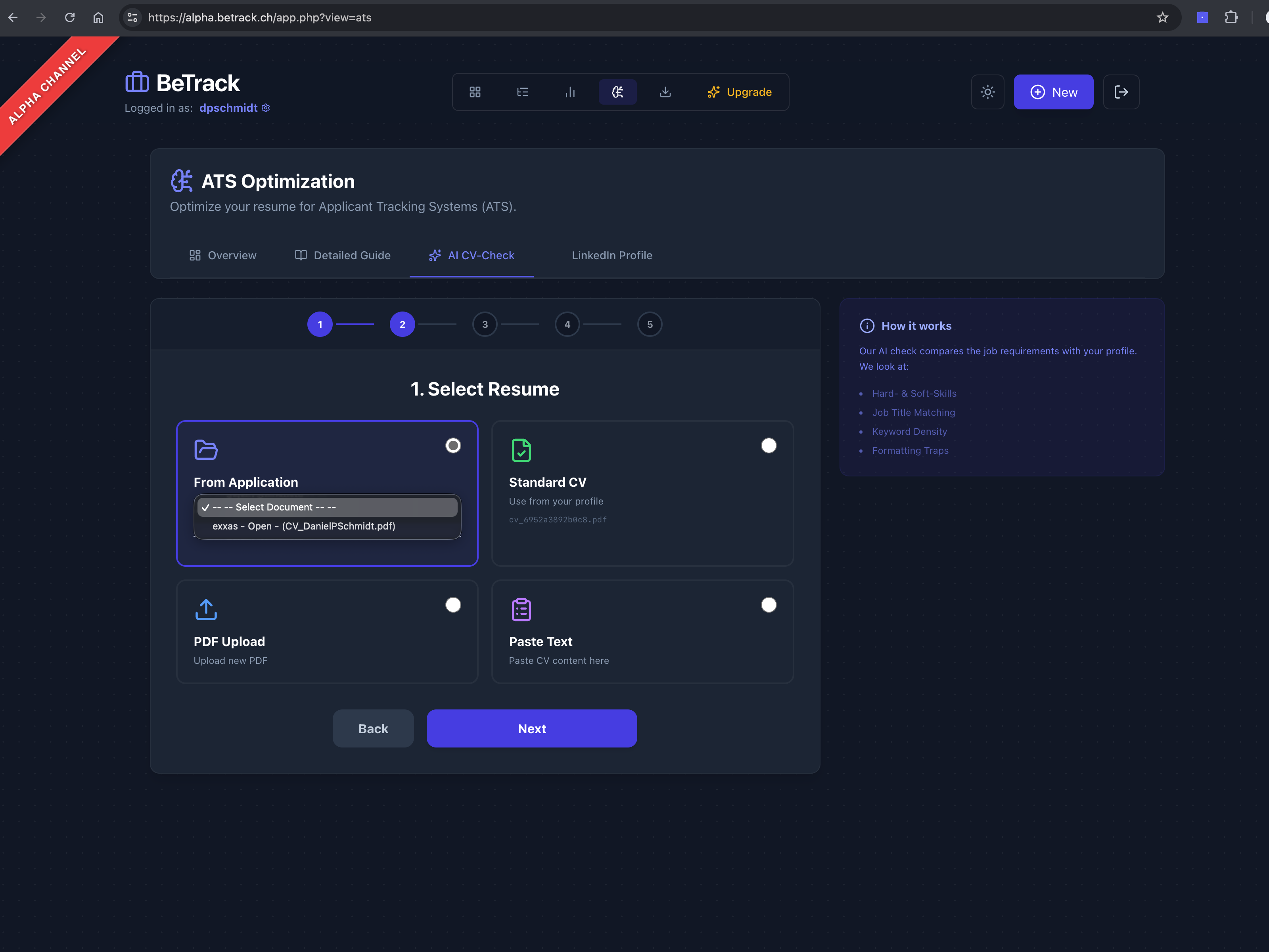 BeTrack gallery image