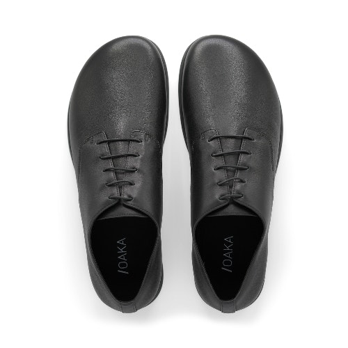 OAKA - Barefoot Dress Shoes - Full Grain Leather Barefoot Dress Shoes 미디어 2