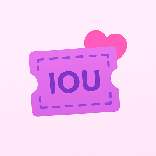 IOU Coupon Maker logo