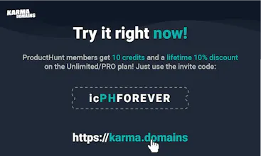 Karma.Domains: AI Search 7M+ Domains gallery image