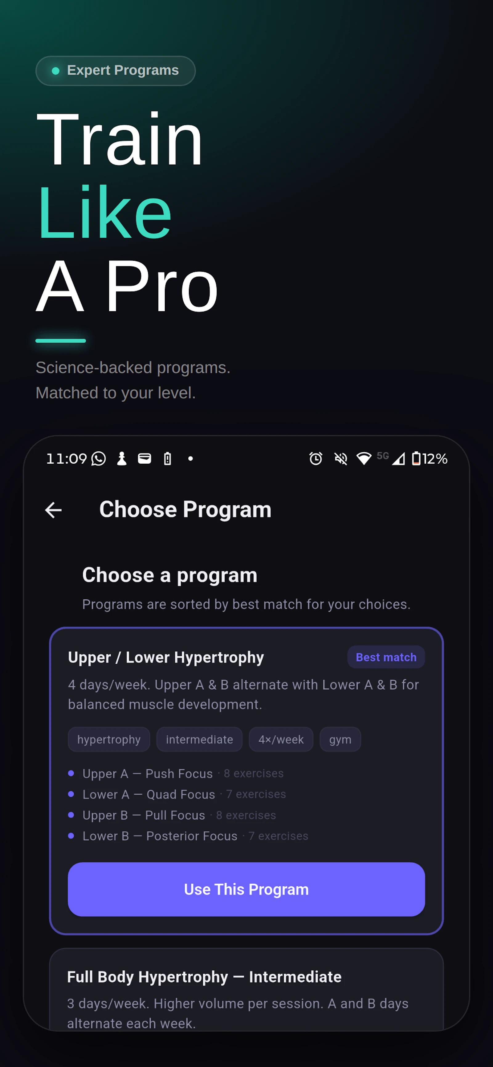 GainLog: Gym Progress Tracker screenshot 4