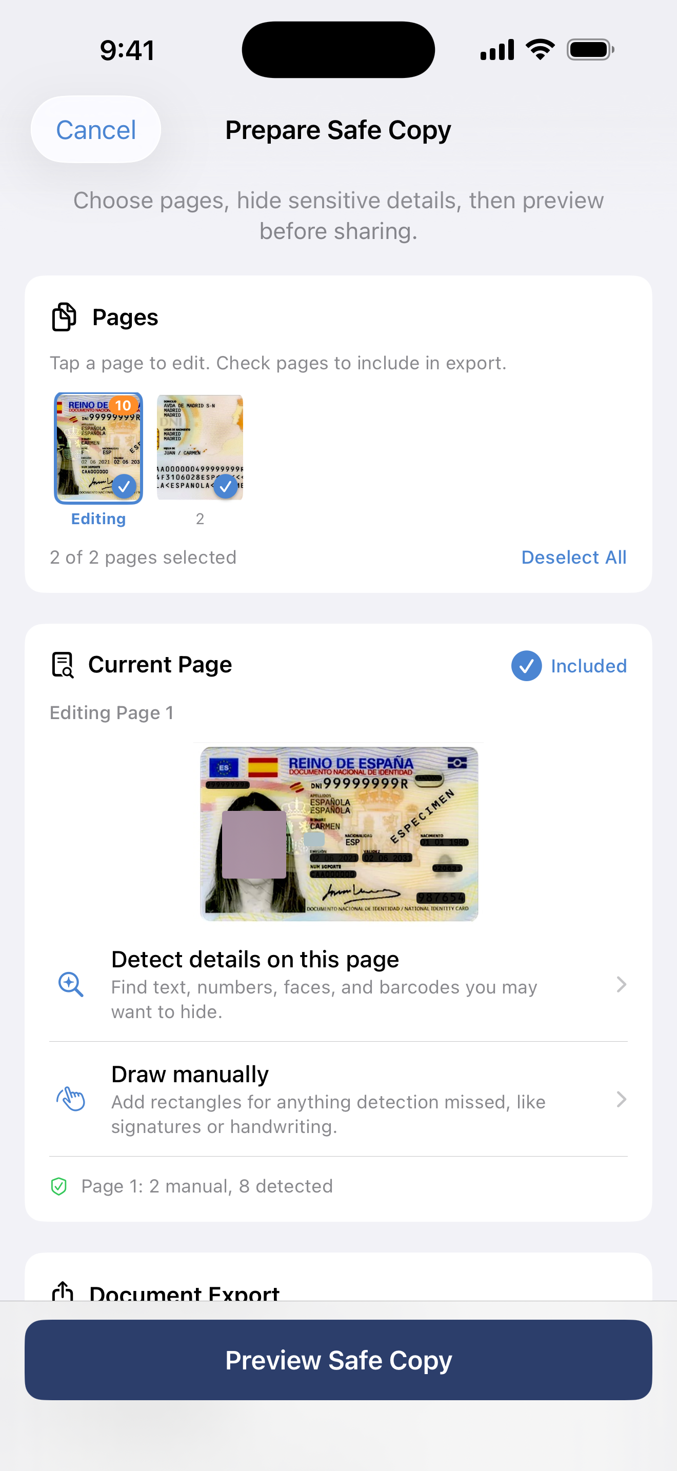 CoverID Redact gallery image