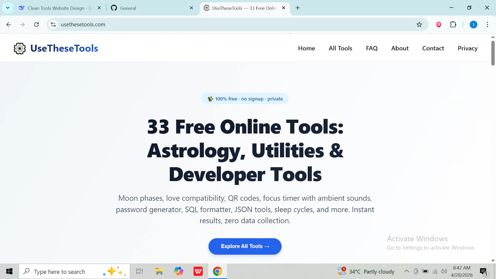 Astrology, Utilities, Dev Tools screenshot 1