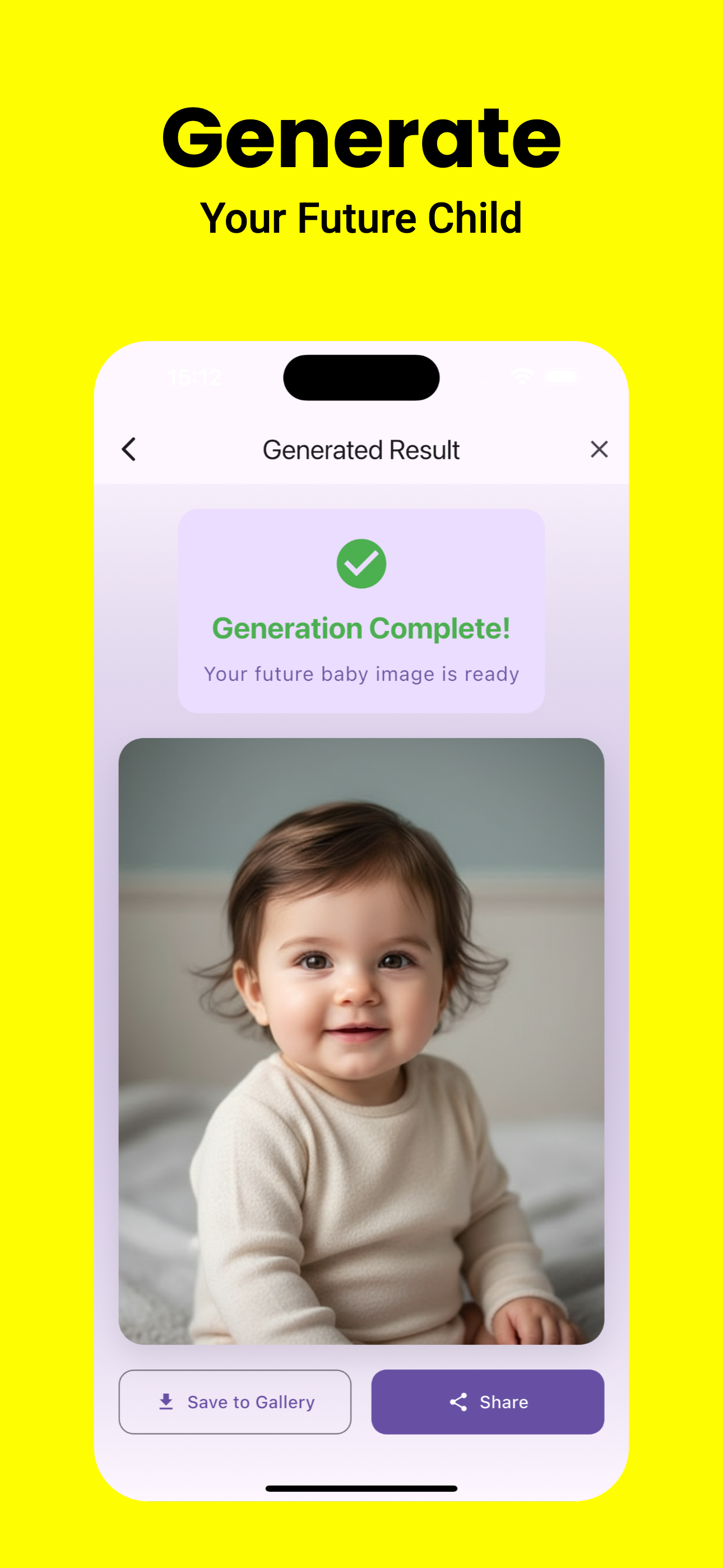 Future Baby Image Generator - Screenshot 3 preview