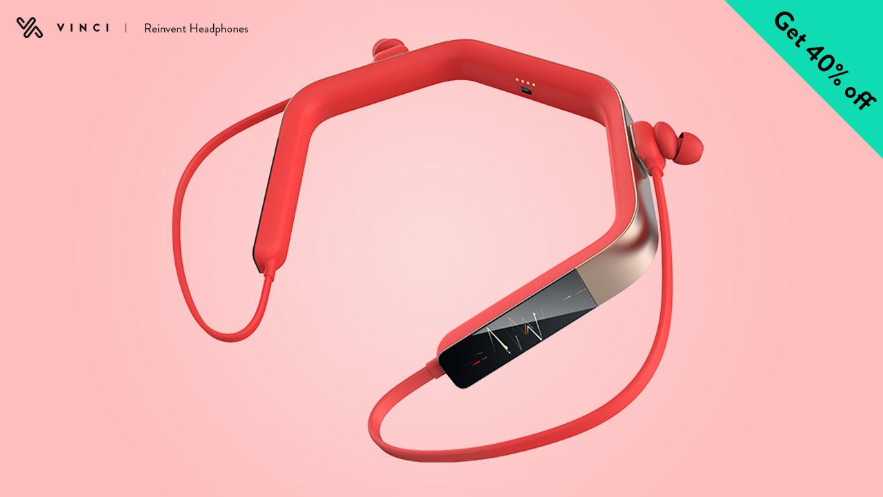Vinci 2.0 - World's First Standalone Smart Fitness Headphones Image