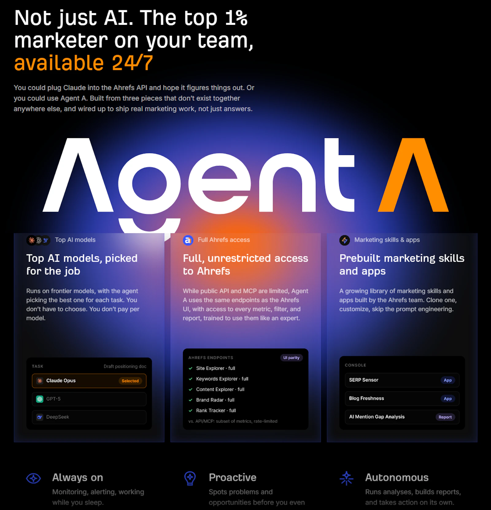 Agent A by Ahrefs screenshot 6