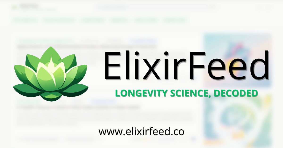 ElixirFeed - Main product screenshot demonstrating key features and user interface