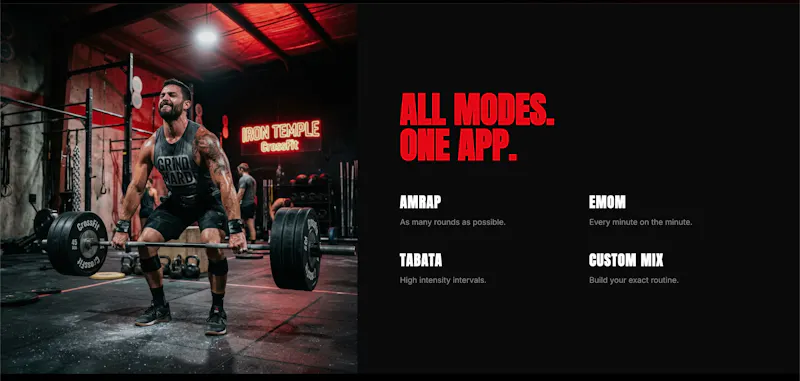 RIFT : HIIT and WOD Timer screenshot 7