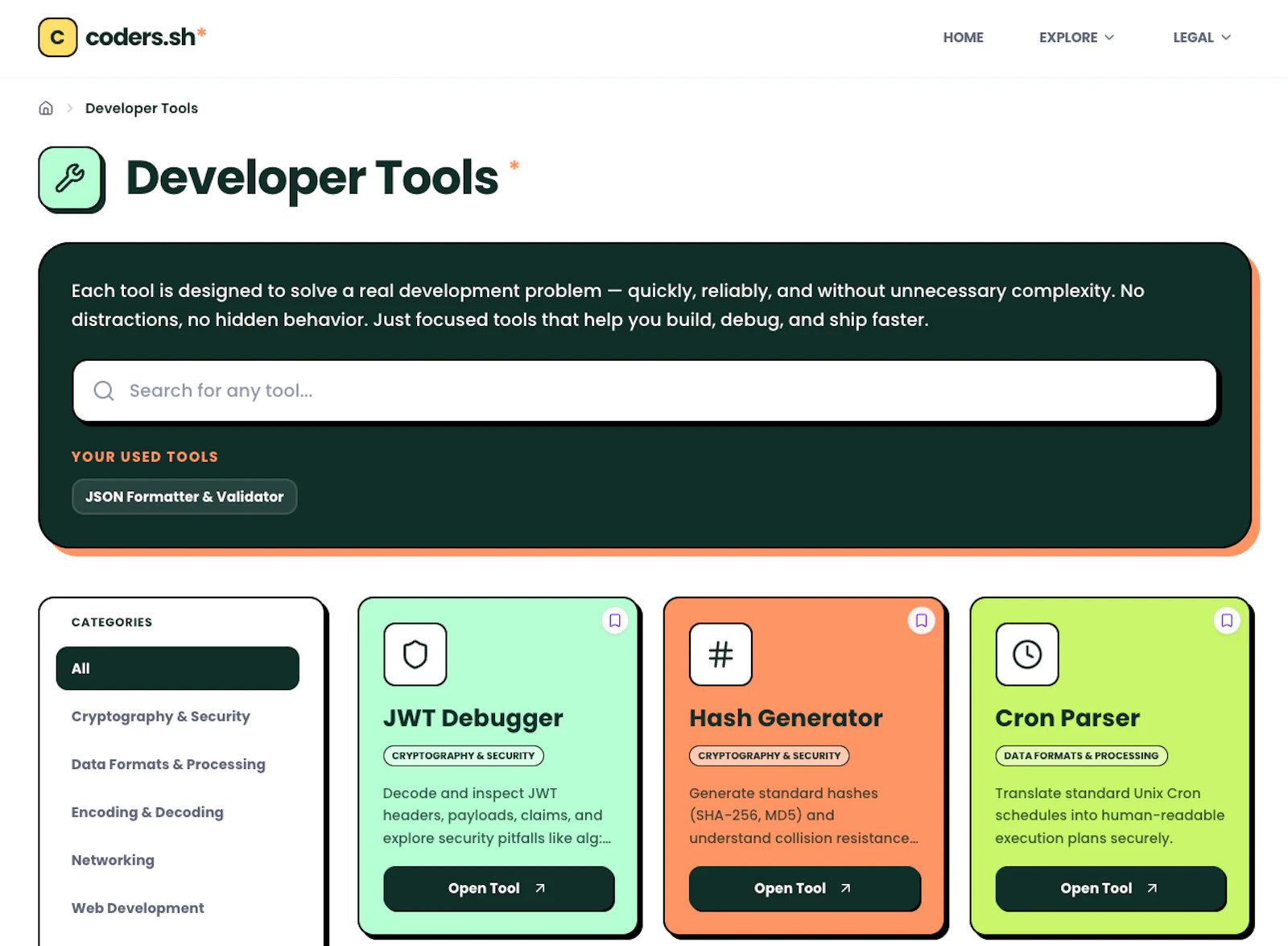 Coders.sh screenshot 3
