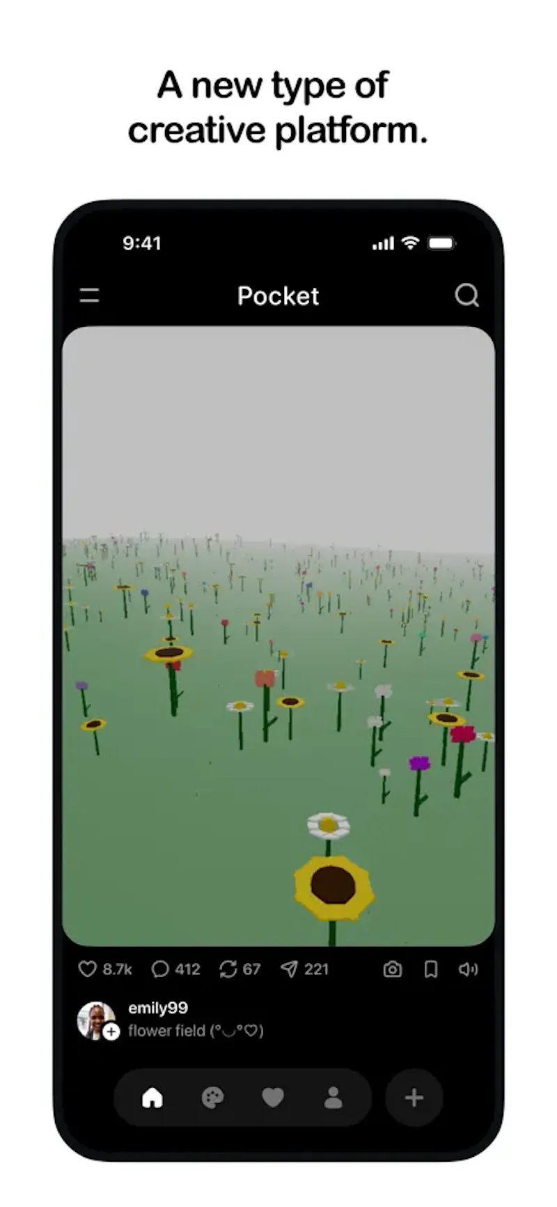 Pocket by Meta screenshot 1
