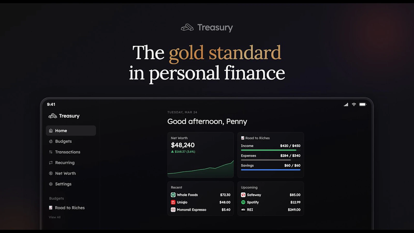 Treasury screenshot 1 (video preview)