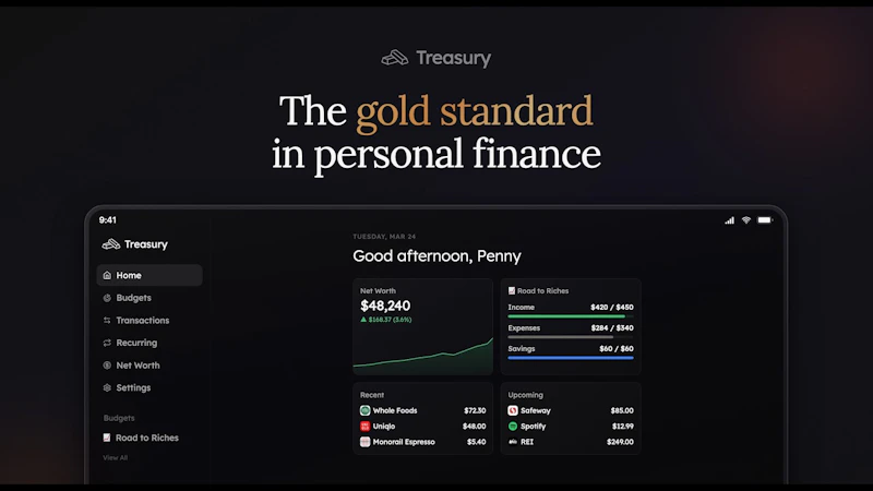 Treasury screenshot 1 (video preview)