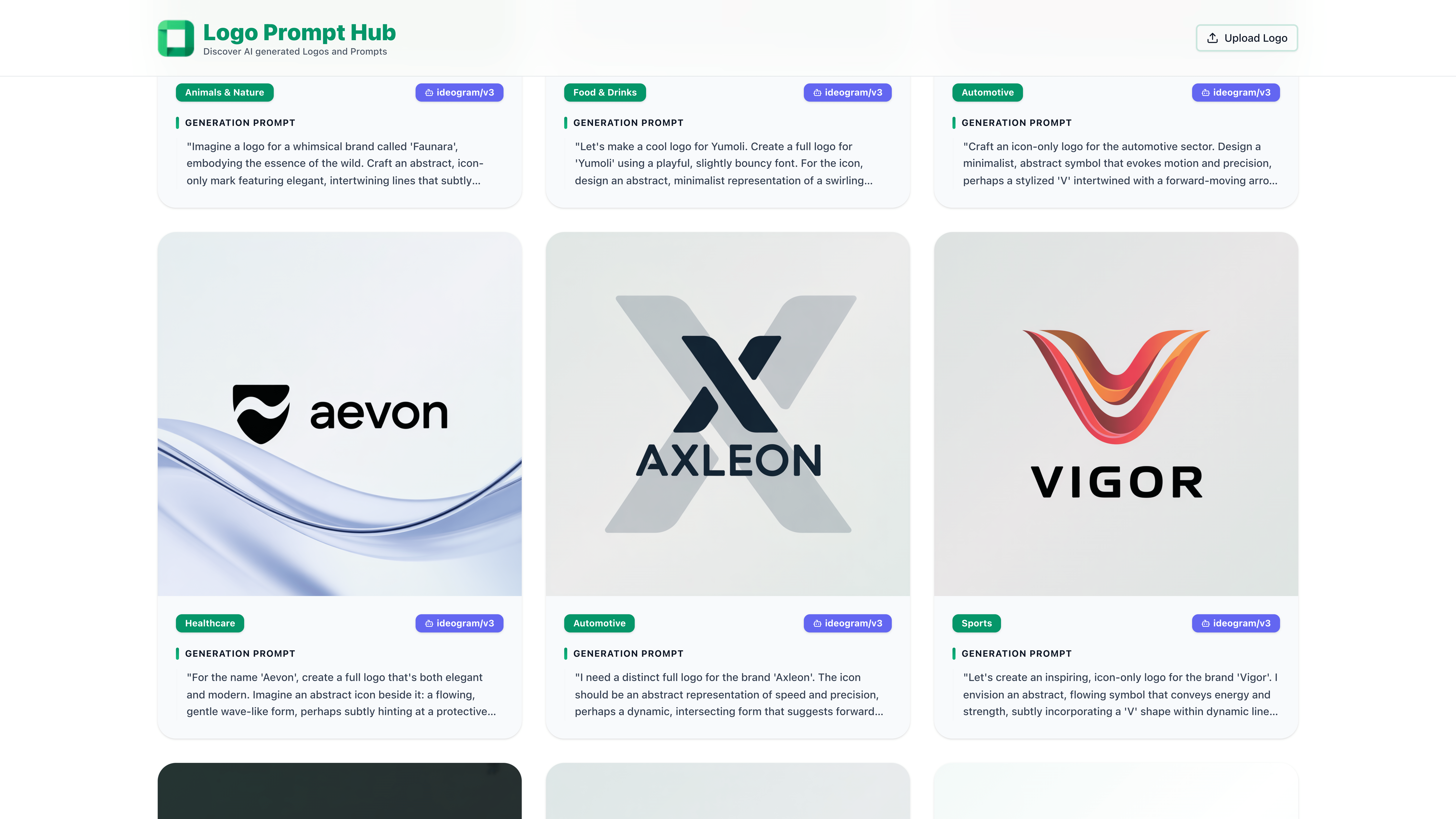 Logo Prompt Hub gallery image