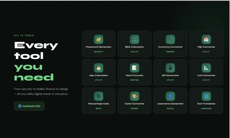 ToolWeb screenshot 1